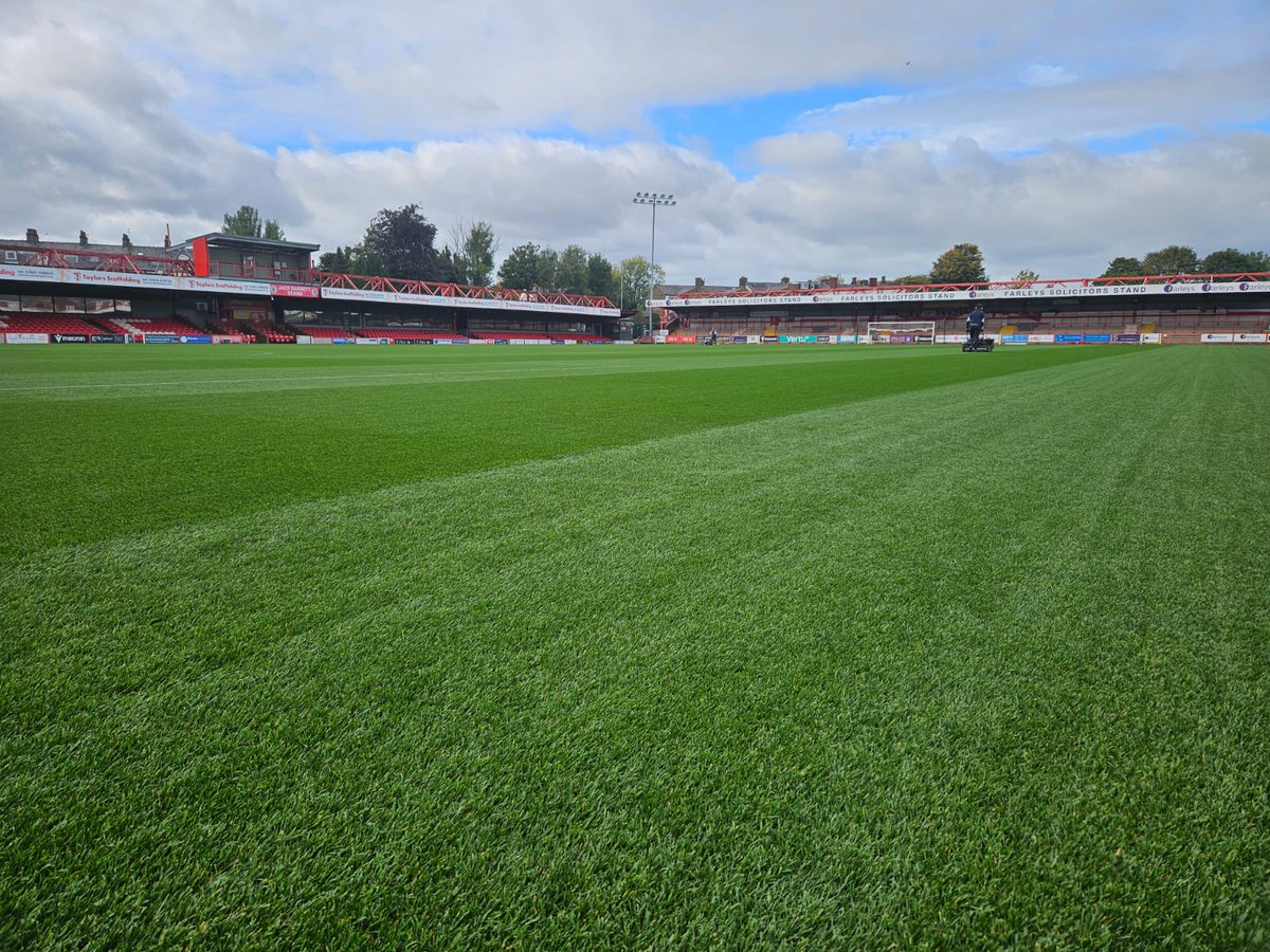 ICL_Turf's tweet photo. Accrington Stanley FC’s pitch continues to impress following last season’s League Two Pitch of the Year award.

Ahead of a recent fixture, the team applied Greenmaster Liquid Iron Effect, CalMag, and H2Pro FlowSmart, supporting quality and playability.

#TurfandLandscape https://t.co/DAqUr3TaMz