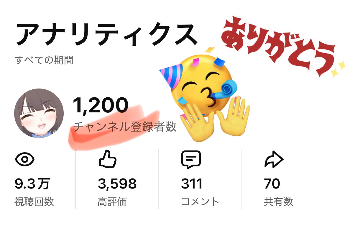 まーご@ゲーム配信 (@maaago_vt) on Twitter photo 1200人❗️
みんなありがとう✨
2000人目指して突っ走るぞ🔥 1200人❗️
みんなありがとう✨
2000人目指して突っ走るぞ🔥