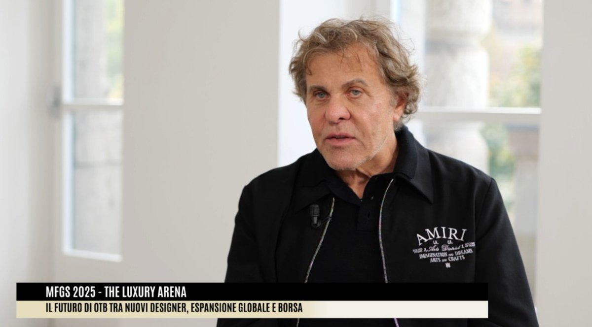 MilanoFinanza's tweet photo. .@RenzoRosso (OTB Group): «Il Made in Italy è il DNA nostro, di tutte le aziende del lusso e di tutti i brand del lusso nel mondo. L'80% dei brand del lusso viene prodotto dai nostri artigiani. Il parterre di artigiani è veramente il nostro DNA, deve essere salvato». #MFGS https://t.co/IlWtvV6HeS