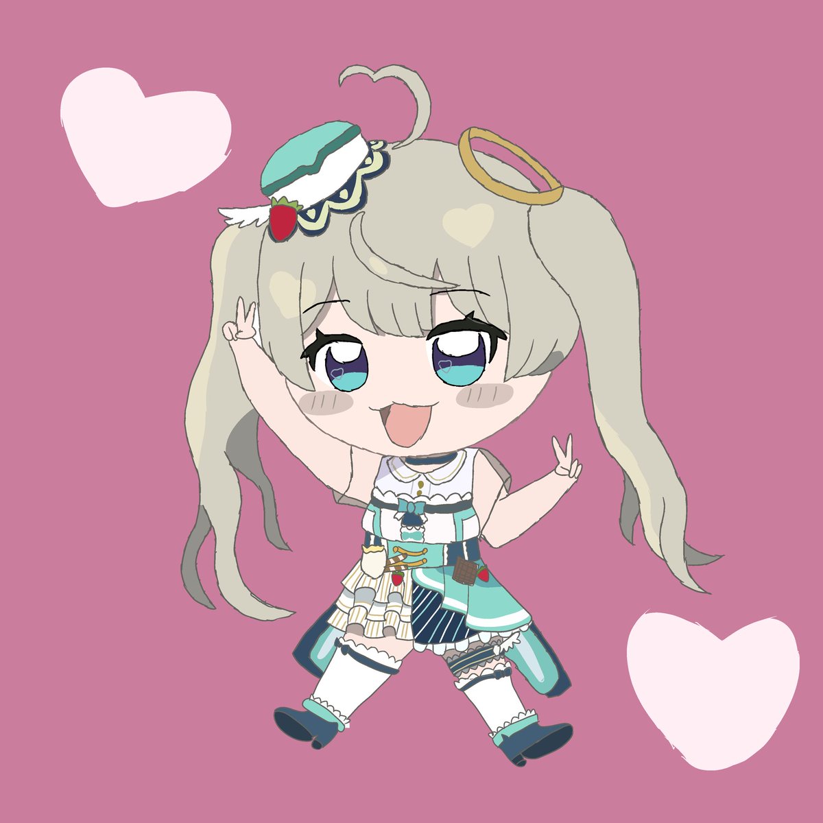 あまうピース
 #天絵しろっぷ
 #絵描きさんと繋がりたい 
 #絵描きさんフォロバ100