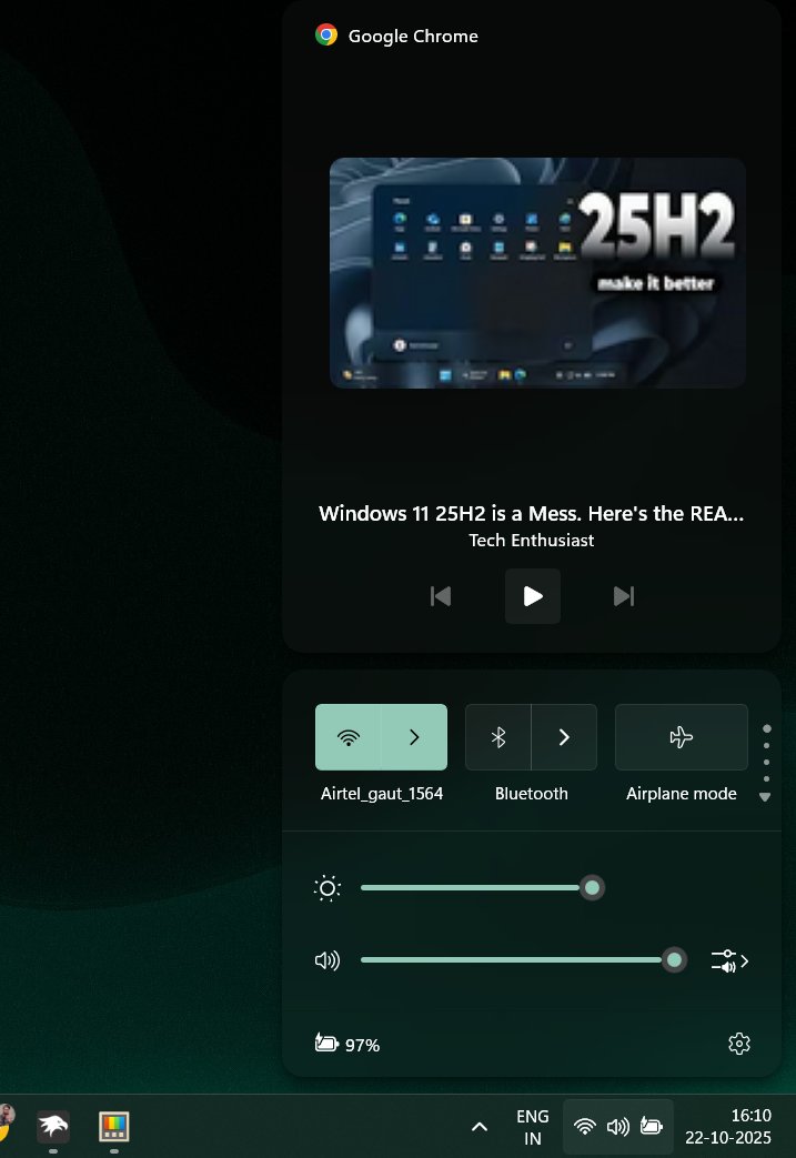 gautam1133p1's tweet image. Tech Enthusiasts Attendance please ❤️‍🔥❤️‍🔥 Today tried both Power Toys and Wind hawk.
I love my windows now more than ever.

New start menu
New Notification center
New utility powers with power toys

#Windows #eleven #customize