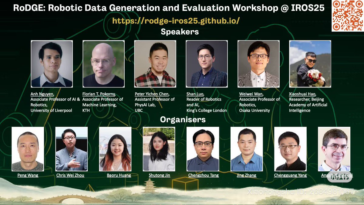 peterchencyc's tweet image. “Physical AI needs AI-enhanced physics simulation.”
I’ll be giving a talk on this topic at @IROS2025 this Friday afternoon — and at @ZJU_China the same morning. Catch me at either place!