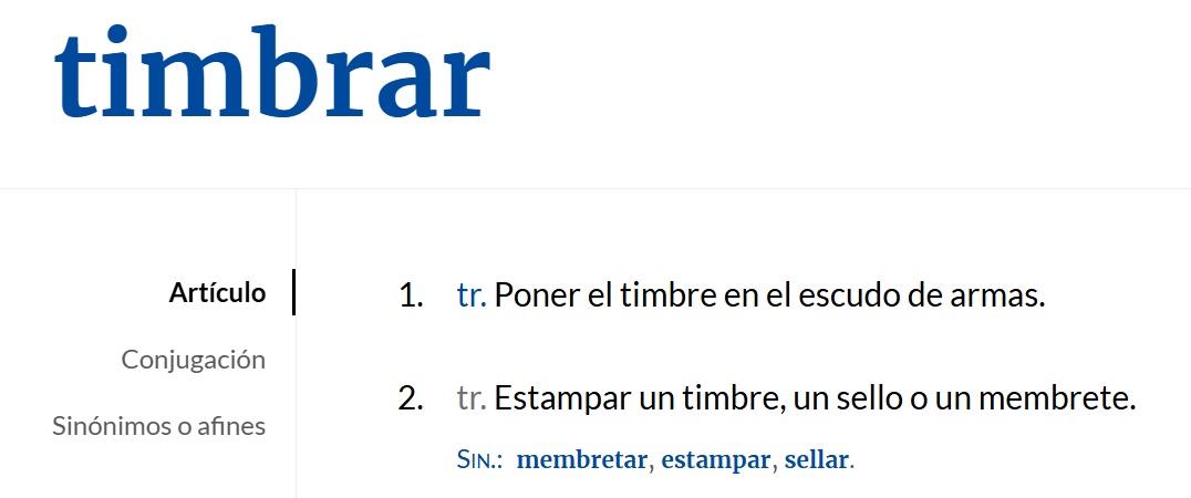 MariaBravo_San's tweet photo. 🟢 Dato importante para debatir en la próxima junta de vecinos: «timbrar» no significa 'llamar al timbre'. No, por una moneda no te regalan un timbre de colorines en la tienda de regalos de la Fábrica Nacional de Moneda y Timbre. ¿O sí 😏? #correctordeestilo #monedaytimbre https://t.co/GBwGVaKwGp