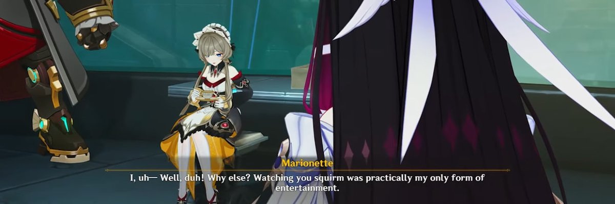 LUNA II SPOILERS
.
.
.
.
.
.
.
WHAT IS YOUR ONLY FORM OF ENTERTAINMENT, SANDRONE? YOU WANNA SAY IT AGAIN FOR THE CLASS? 💀