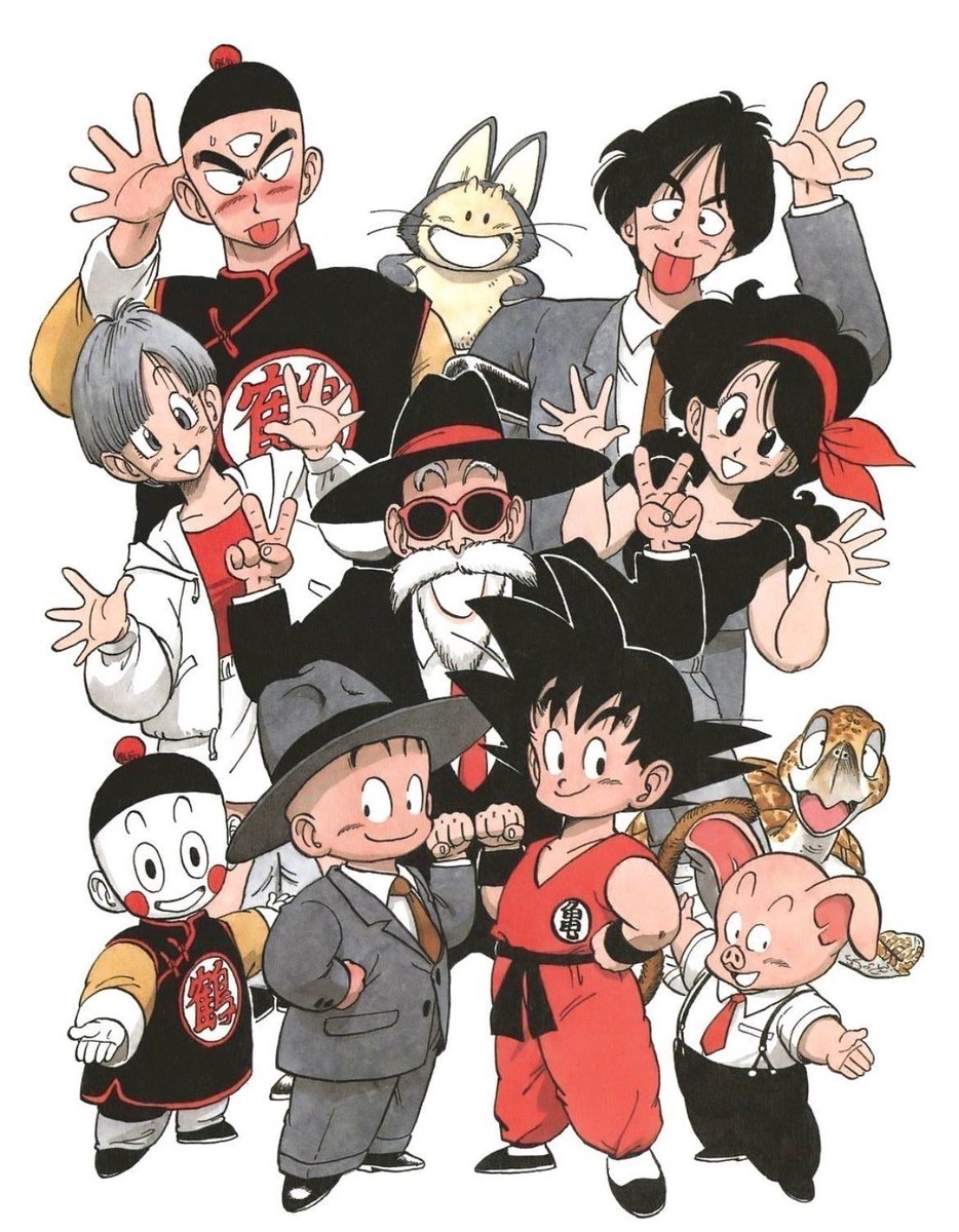 DBZdaily_'s tweet image. The OG squad