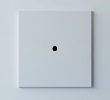 As we know, simple paintings of lines and dots are sold all over the world for millions of dollars. To some, it just looks like a simple shape or figure, to the buyers, it has another meaning which defines its value. 

how much do you think this $dot is worth?