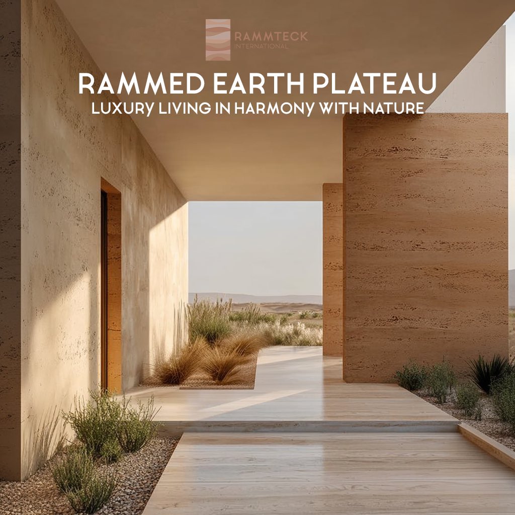 RAMMTECK's tweet image. Gentle slopes lead to shared pools, their reflective surfaces mirroring the sky and surrounding landscape, enhancing the feeling of openness, designed by Rammteck International.
 
Rammteck.com
 
#eartharchitecture #sustainableconstruction #sustainablearchitecture