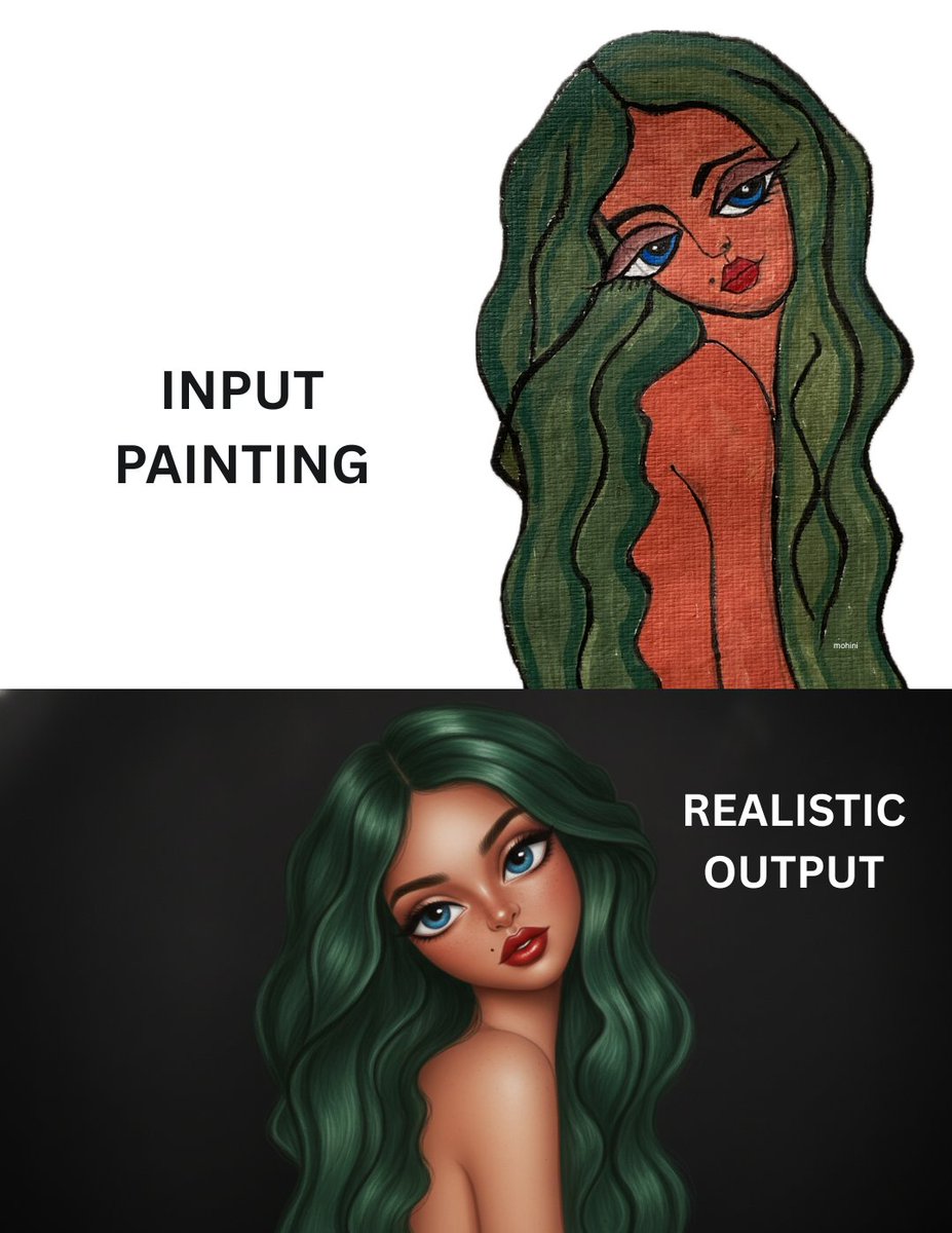 MohiniShandilya's tweet image. 🔖 From doodles to realistic masterpieces 🖌️➡️✨ #NanobananaAI just turned my sketches into lifelike images!
...
#nanobanana #googleaihub #AIImageEditing #SketchToPhoto #DigitalArt #AICreativity #ArtTransformation