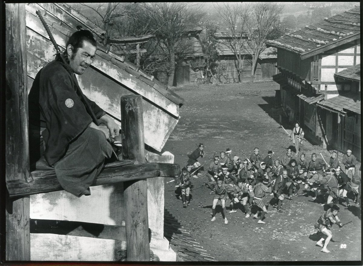 skipcity_hall's tweet image. 特集: #黒澤明
作品紹介①

11月2日(日) 10:30
『#用心棒 』
1961年／モノクロ／110分

縄張り争いに明け暮れ荒れ果ててしまった宿場町。そこにきた桑畑三十郎と名乗る凄腕の浪人は、知恵と胆力で同士討ちを企てるが…

 #三船敏郎 #仲代達矢 #司葉子 #山田五十鈴 #東野英治郎