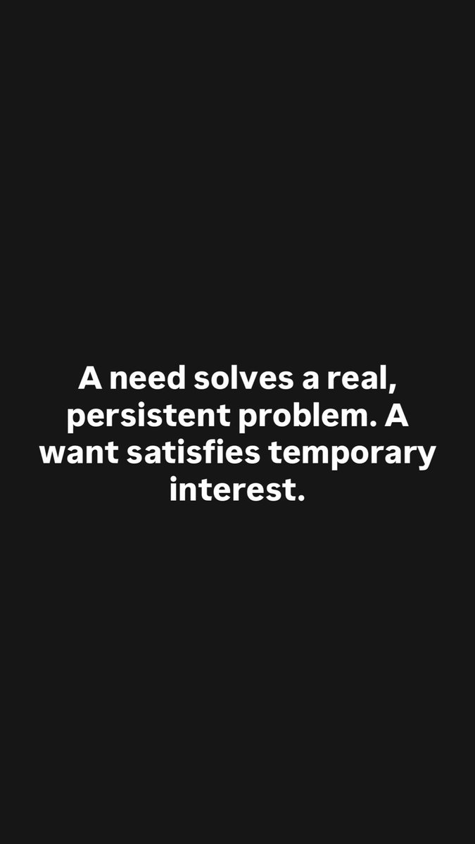 alsauba's tweet image. Understanding Business Needs vs Wants — and Where to Build

Many businesses fail not because the product is bad, but because they misjudge the need.

That’s where your business should be.

#BusinessTips #Entrepreneurship #MarketFit #BuildBetter