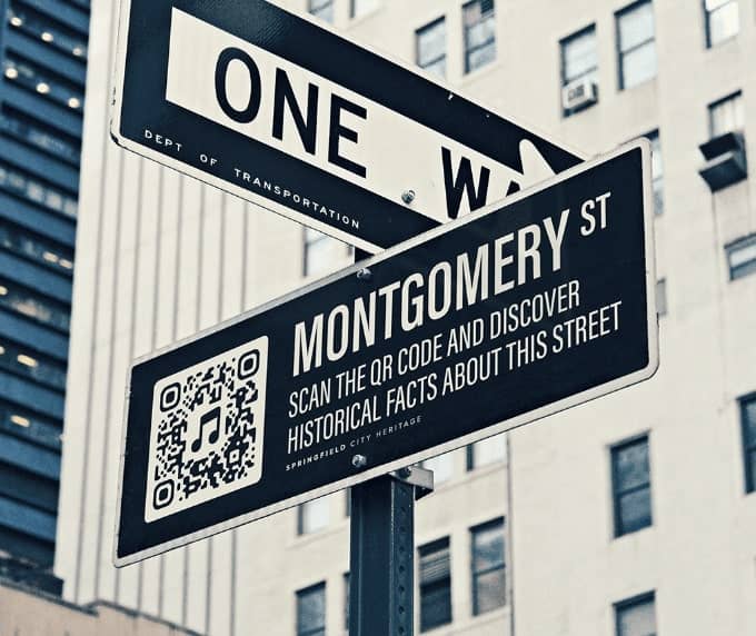 EricKigada's tweet image. You don't need a plaque but a QR code that leads you to a County website containing the background details of the person after whom the street is named after.
