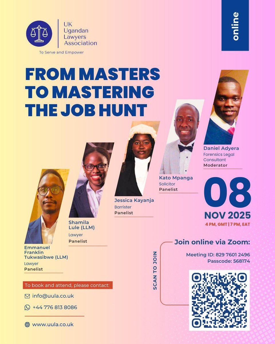 UK Ugandan Lawyers Association tweet media