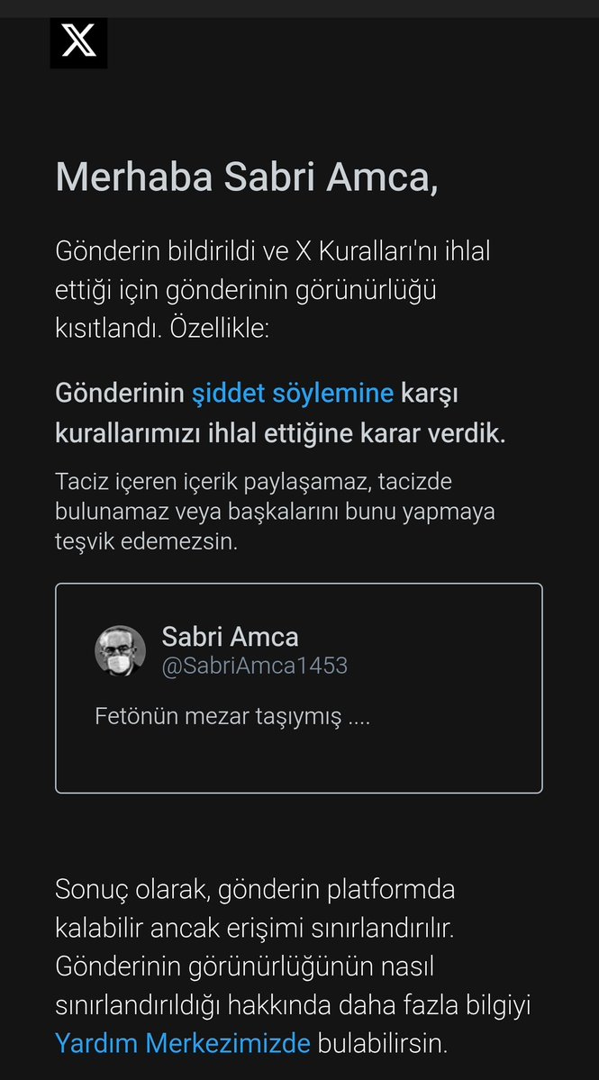 Sayfama fetö operasyonu şimdiye kadar ilk defa oldu 
Destek 🖐️🖐️🖐️🖐️🖐️ 
İçerideki fetöcülere yağlı urgannn uygulanmalıı 
Bunlar başka dilde. Anlamaz