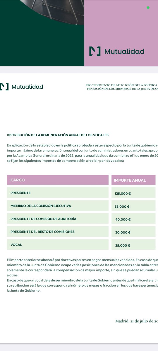 Mutualista jubilado: 3900 euros al año.
