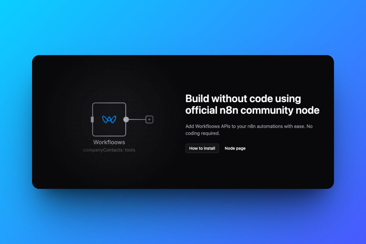 Building an n8n community node was honestly one of the most fun parts of creating my platform.

After using n8n for so long, it felt great to finally add something to the ecosystem.

I started with a declarative node and got it working in under 2 hours.

A few days later, I