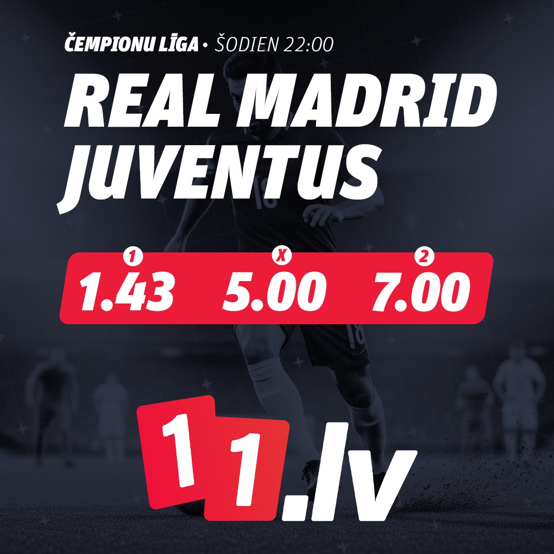 👉🏻 Pre-Packs likmes piedāvājums Premjerlīgā

- Real Madrid
- Mbape gūs vārtus

Koeficients - 1.89 Likme šeit - ej.uz/rma_juv
