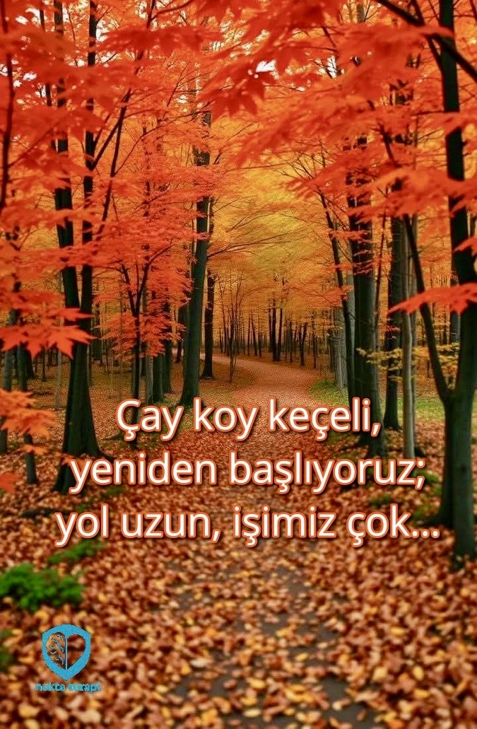 Çay koy keçeli, yeniden başlıyoruz…
Çünkü her başlangıç bir tohumdur; tohumun sırrını ise ancak toprak çözer. Bu sözler bize ne büyük miras…
Bizim görevimiz ise, bu mirasa sahip çıkıp o tohumu sevgiyle ekmek.
Barış elçileri gibi çalışmak, kavga yerine kalblere sevgi taşımak…