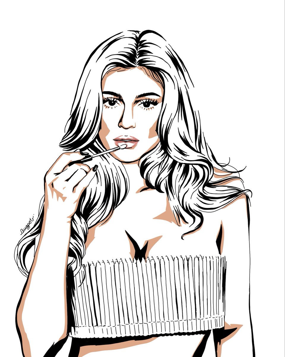 bugpobstudio's tweet image. #KylieJenner #kyliecosmetics