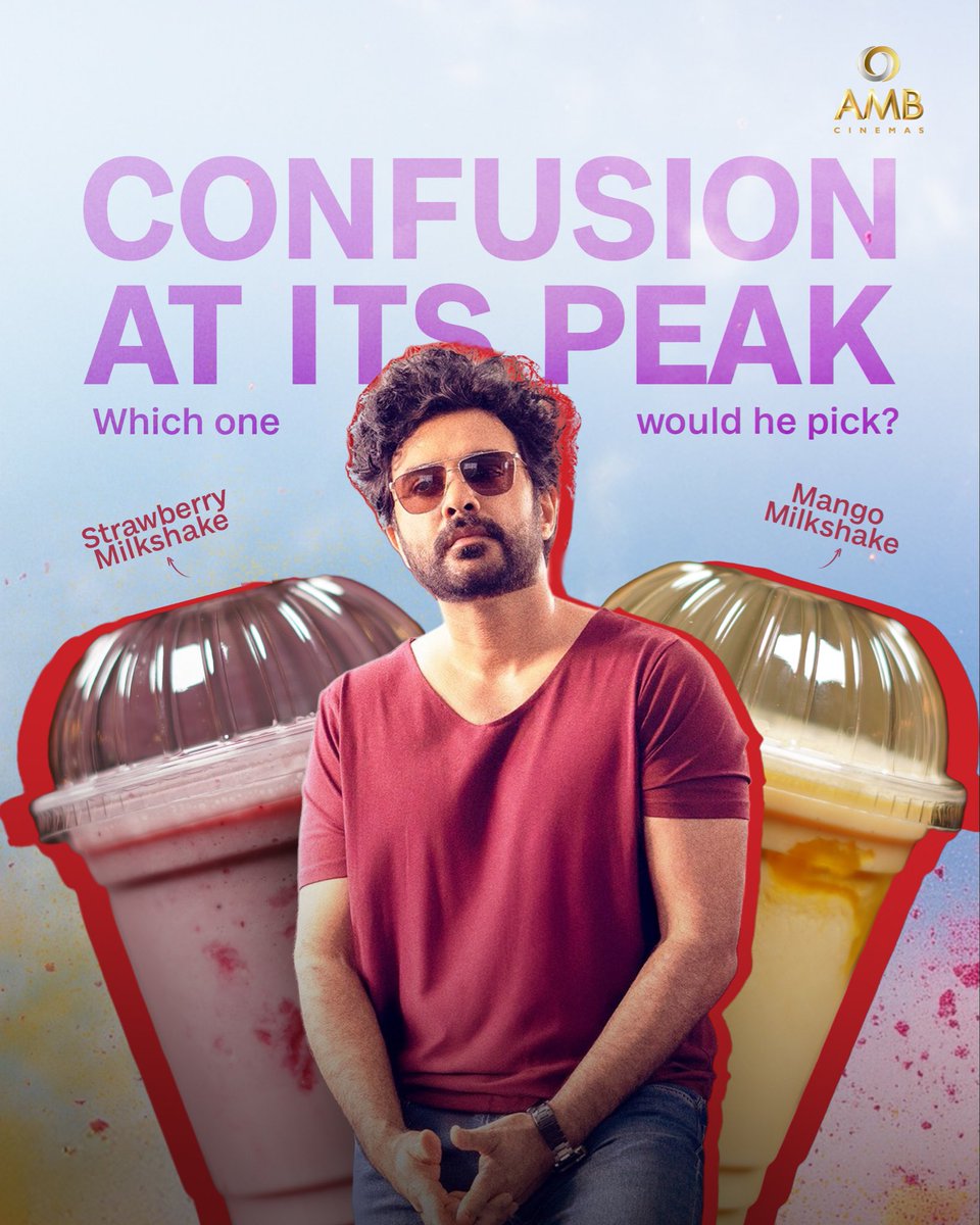 amb_cinemas's tweet photo. Meeku em kavalo #TelusuKada ? 😉

#Milkshake #ColdBeverage #Dessert #AMBCinemas https://t.co/iK8fl8mpoC