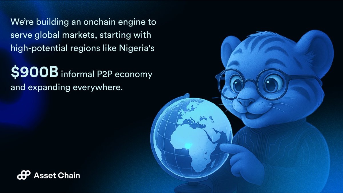"Almost zero value is being captured in Africa from crypto activity. 

🇳🇬 Nigeria ranks #2 globally for crypto adoption. Our P2P market reached over $400 billion in 2024 and is estimated to exceed $900 billion in 2025.

But that value flows to:

→ Blockchains like Tron, BNB, and