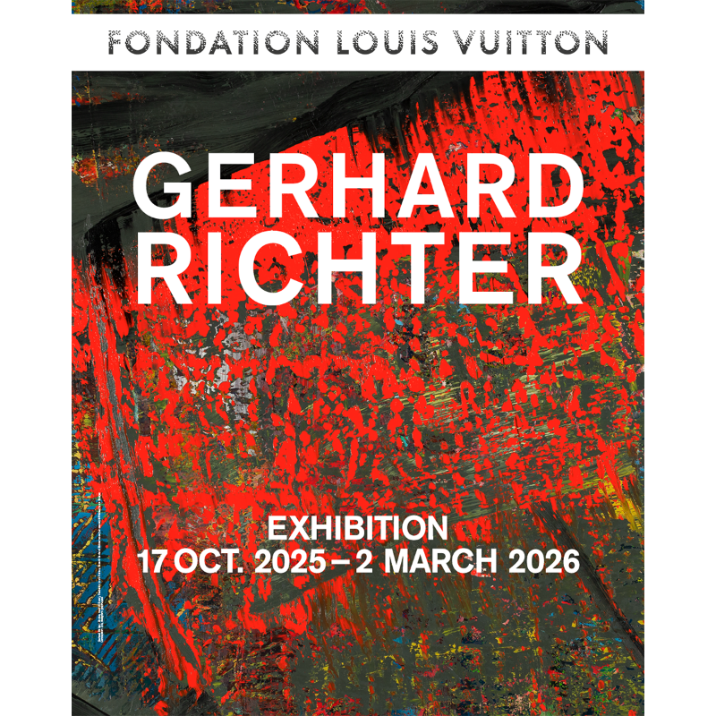 LouisVuitton's tweet photo. Fondation #LouisVuitton. Presenting a major retrospective of #GerhardRichter's work, showcasing more than 275 creations — offering, for the first time, a comprehensive chronological look. Reserve a ticket at https://t.co/0VSLYyp0XJ 

© Gerhard Richter 2025 (18102025)