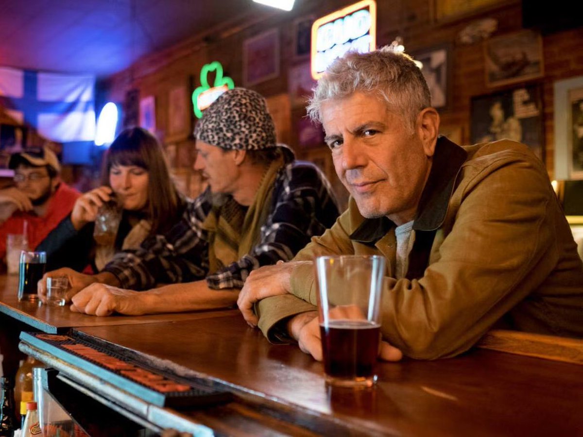 normalguycrypto's tweet image. Woke up, checked my portfolio. It’s down.

Good time to remember this quote, often misattributed to Anthony Bourdain:

“Eat at a local restaurant tonight. Get the cream sauce.
Have a cold pint at 4 o’clock in a mostly empty bar.
Go somewhere you’ve never been.

Listen to someone…
