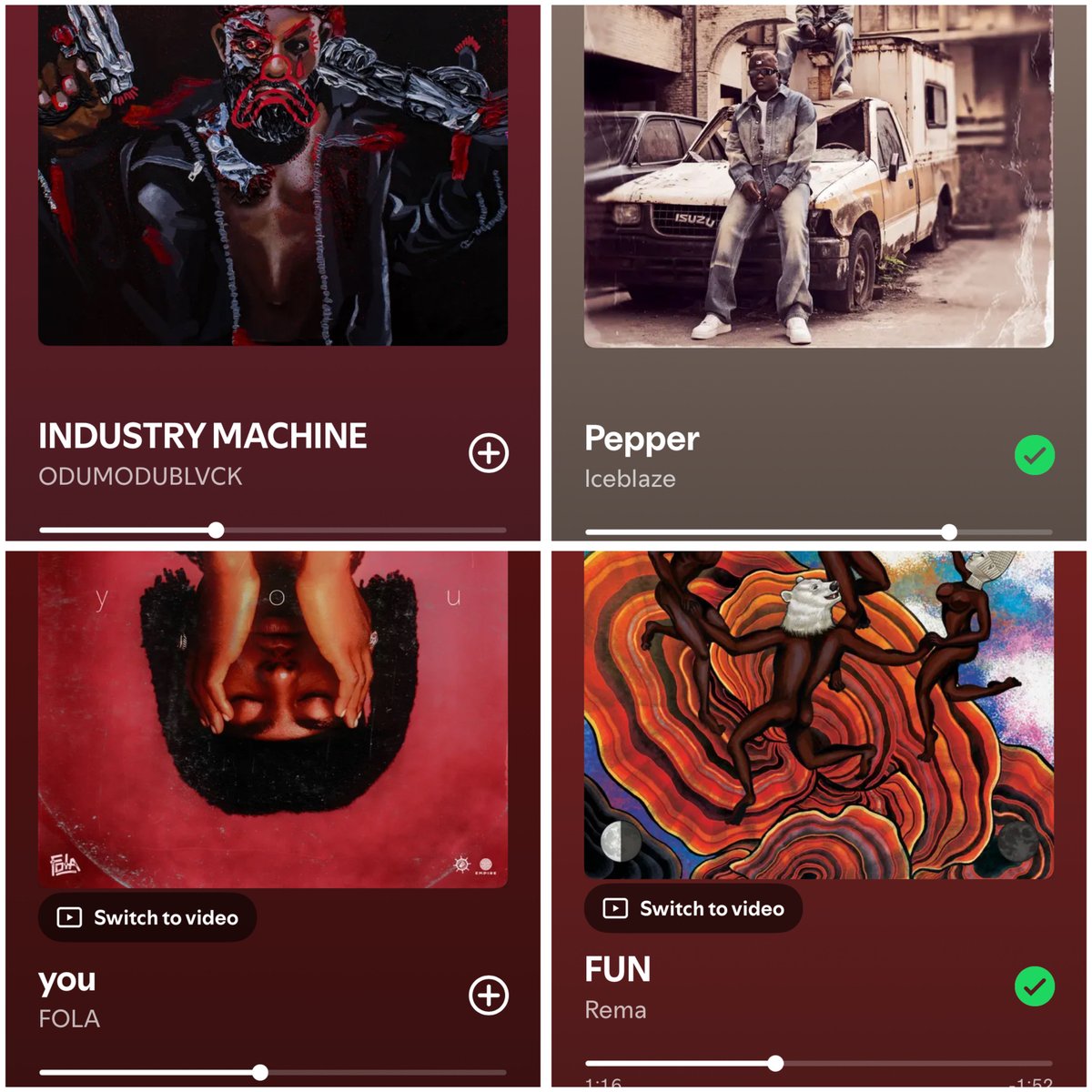 You can only listen to 2 of these songs  on a 1 hour road trip