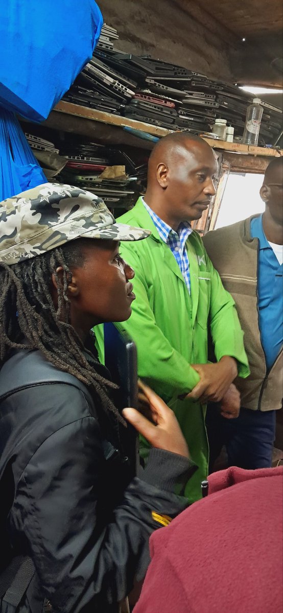 Today we are In Ngara at the E-Waste initiative Kenya to learn more on Electronic Waste.
<a href="/KDI_Kenya/">KDI Kenya</a> 
<a href="/Kounkuey/">Kounkuey [KDI]</a> 
<a href="/MathareSJustice/">Mathare Social Justice Centre (MSJC)</a>