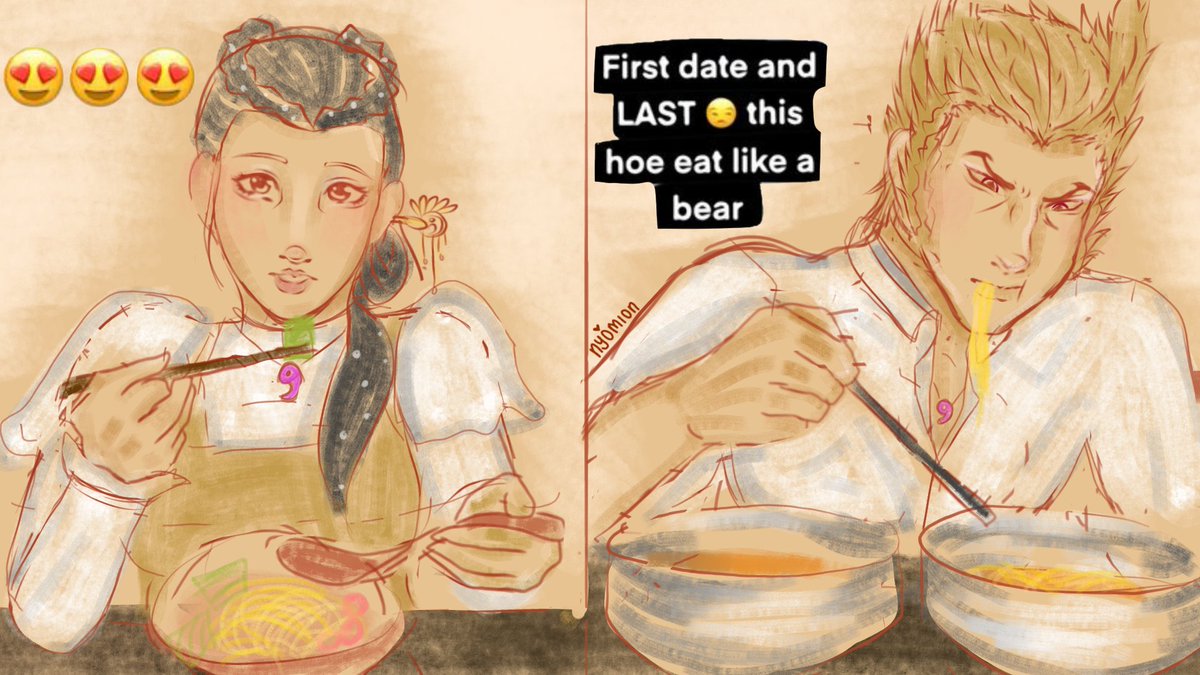 🍜 🍜 

#Irislang 
#AceAttorney