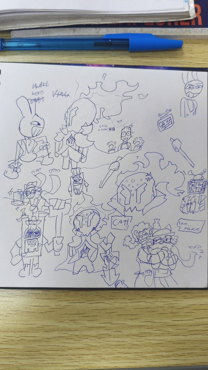 ZazickTach's tweet image. School? Never heard of. I am drawing part 2
#brawlstars #tadc #neutronnexus2 #CRK #Oneshot #drawing