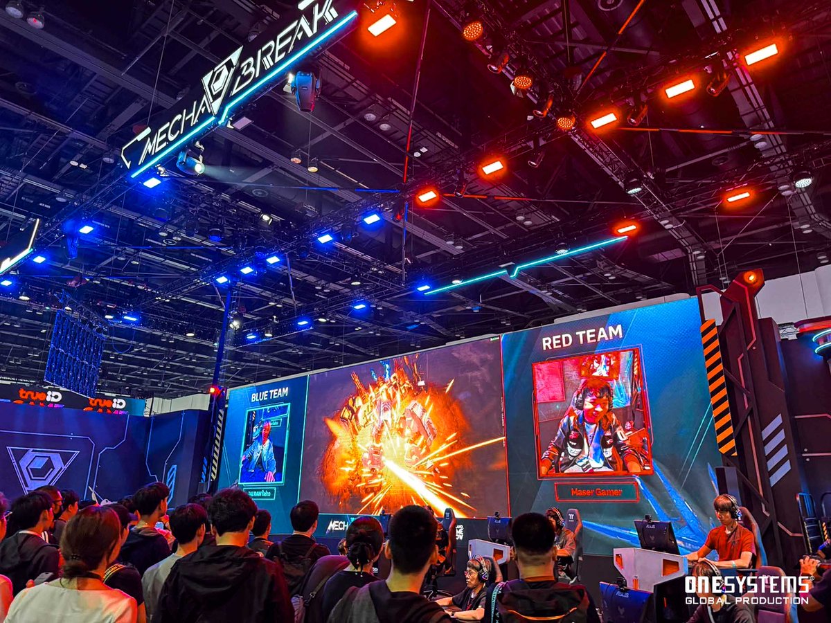 OSGPTH's tweet image. ปิดฉาก GCAxTGS 2025 อย่างยิ่งใหญ่ งานระดับภูมิภาคที่ไม่ใช่แค่เกมโชว์ 🎮🕹️ ทีมงาน OSGP ภูมิใจที่ได้สนับสนุน Mecha BREAK ตั้งแต่ต้นจนจบ แล้วพบกันใหม่ในงานต่อไปที่ยิ่งใหญ่ไม่แพ้ครั้งนี้นะคะ 🚀#GamescomasiaxThailandgameshow  #ThailandGameShow2025 #TGS2025
#GCAxTGS #Gamescomasia