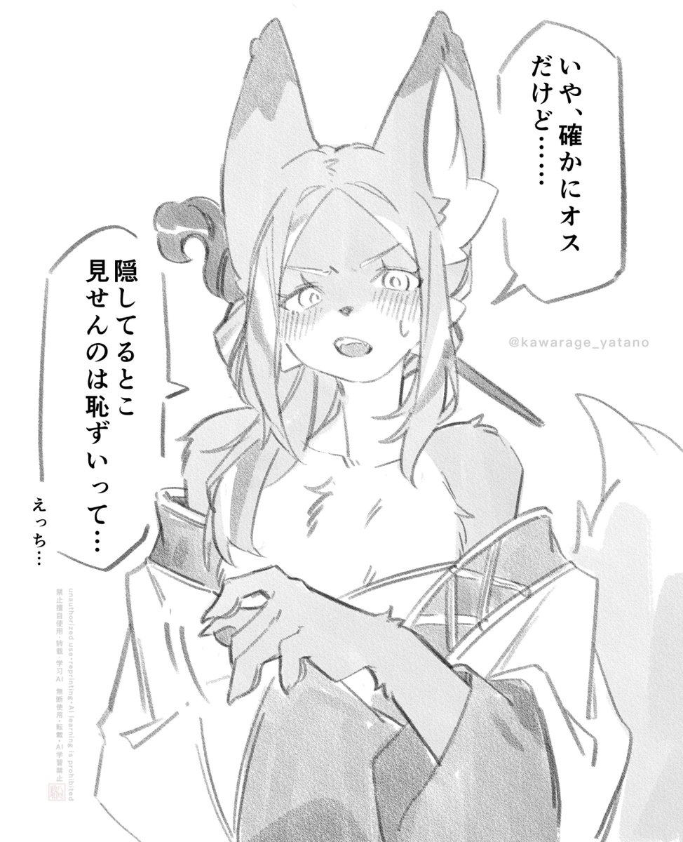 深夜に載せてたメスケモお兄さん 