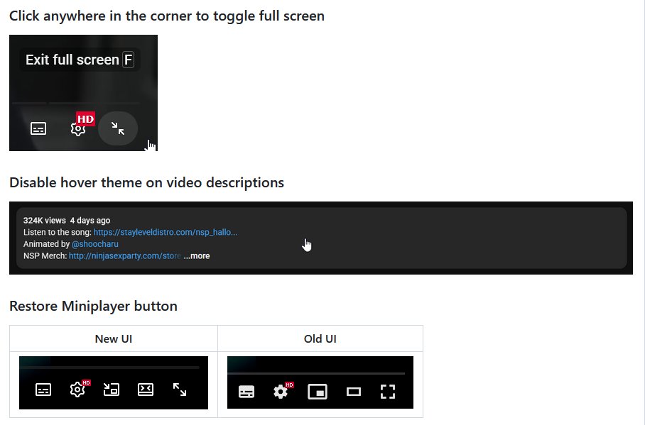 jbscript's tweet image. Steadily cranking out fixes for recent YouTube changes