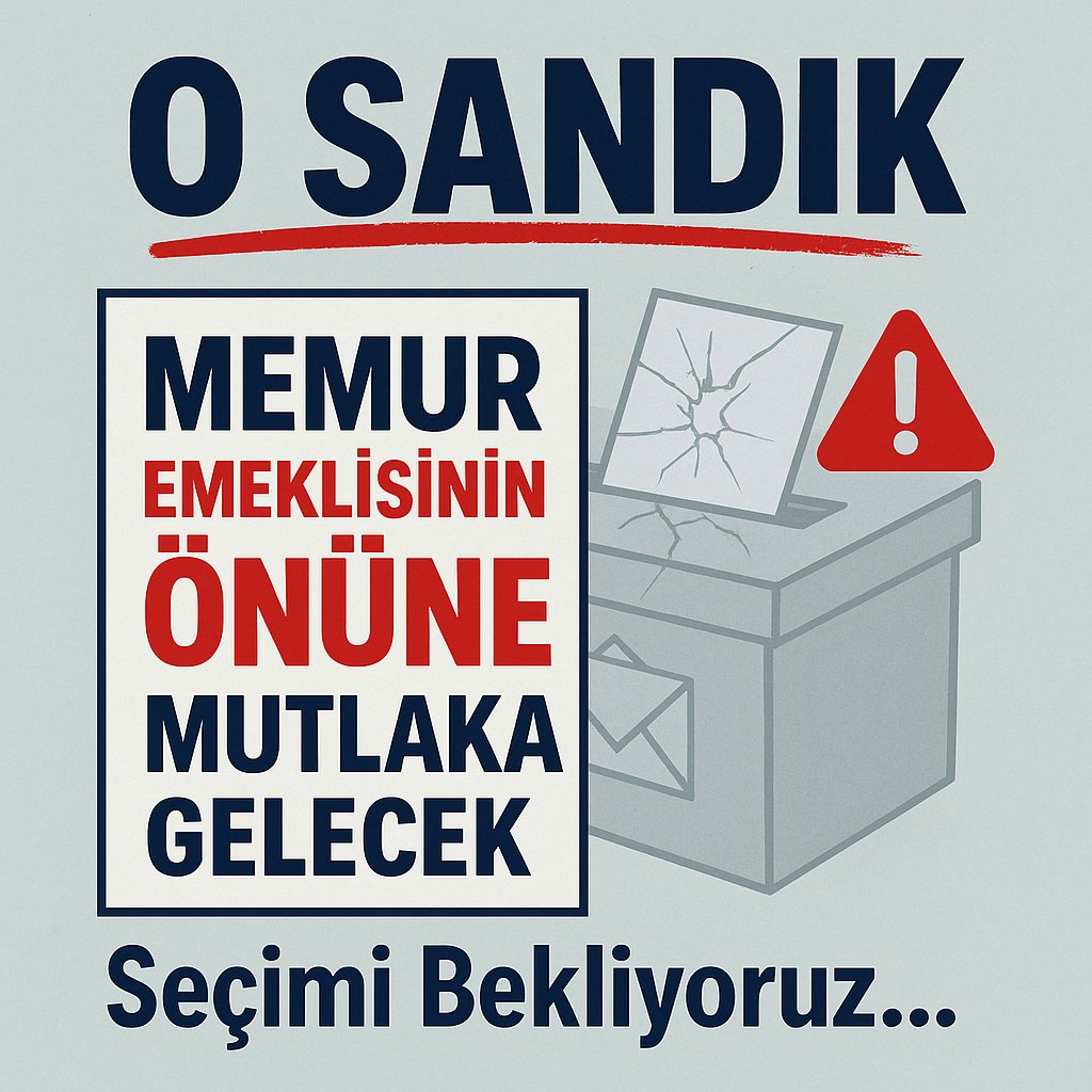 Cumhuriyet tarihinde ilk kez #Memur ve #EmekliMemur ayrıştırıldı Memura verilen seyyanen zam aynı yasaya tabi emekliye verilmedi
Yetkili ama etkili olmayan Memur Sendikalar
Hak aramadığınız için 
29 aydır #MemurEmeklisineAdalet yok
Vicdanlarınız rahat mı?
<a href="/Akparti/">AK Parti</a> <a href="/MHP_Bilgi/">MHP</a>