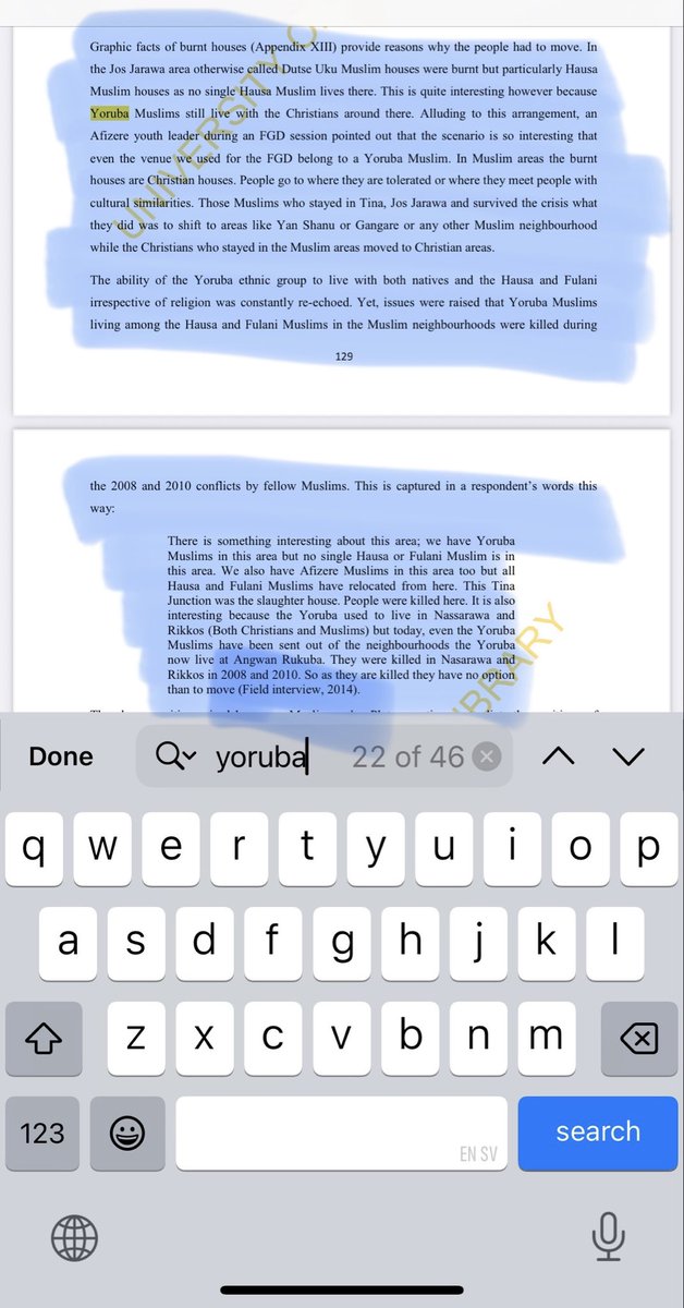 patrickanum's tweet photo. Hausa & Fulani people have a history of killing fellow Muslims in Plateau

Let’s talk about it

Hausa Muslims were killing Yoruba Muslims as far back as the early 2000s
& Yoruba Muslims have had to defend themselves and retaliate on various occasions 

This is contained in Wikileaks documents 

It should also be noted that Yoruba & indigenous Muslims live comfortably with the other Plateau indigenes and Yoruba Muslims have never had issues with the natives till date 

This recent wave of accusing Plateau natives of having issues with “Muslims”is completely false 

Rather, indigenes of Plateau have issues with Hausa & Fulani settlers who have been grabbing lands illegally and trying to lay claim to being native to Plateau despite being migrants 

The Yoruba Muslim community have never grabbed lands in Plateau or joined in Hausa & Fulani “professed” jihad and as such have no issues with the indigenes. 

No native has historically been scared of going to Yoruba Muslim areas like Nasarawa Gwom, Yan Traila etc in Plateau and vice versa 

Even the Hausa and Fulani in Jos have never viewed the Yoruba Muslim community as one of them; Infact the Yoruba Muslim community who prides themselves as being able to coexist with both settler Hausa and Fulani and the natives, have largely had to relocate from the Hausa and Fulani dominated areas due to several attacks

The term “Muslim” to the Hausa and Fulani —in their view is ethnic and is largely restricted to their ethnicity and does not include Yoruba Muslims.

This faux attempt at “Muslim traveler” partial story telling revises history and betrays reality on ground 
because throughout the 90s and 2000s, there were lots of Yoruba and Hausa clashes regardless of religious affiliation

Human Rights Watch reports violent clashes between Hausa and Yoruba communities around that time period.

This attempt by online Hausa and Fulani influencers to erase this and put the blame on Plateau natives is ahistorical and will not stand academic and historical scrutiny