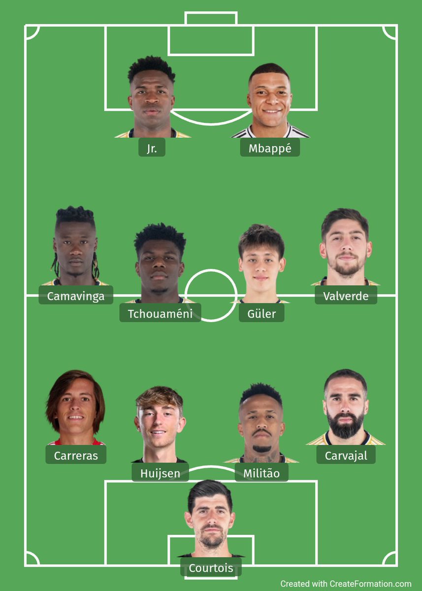 This is the only way Vini and Mbappe can function together properly.