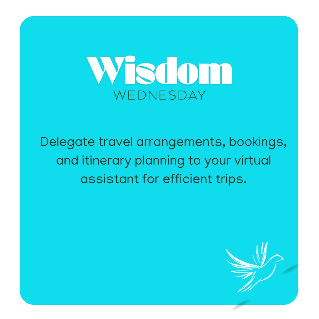 Swift_Start's tweet image. Smooth travels ahead with travel planning support from your VA! ✈️ #TravelPlanning #Efficiency #Itinerary