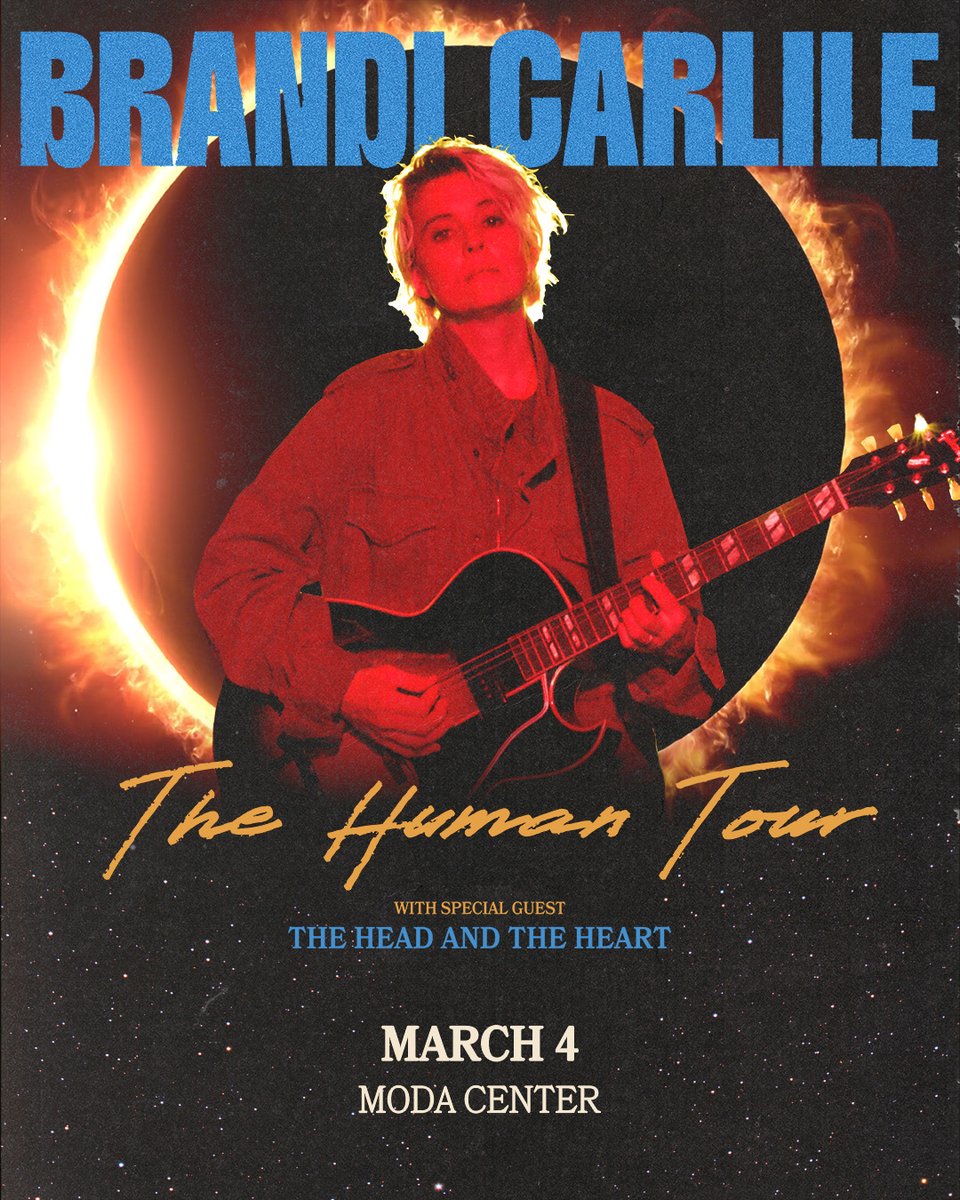 ModaCenter's tweet image. ☀️JUST ANNOUNCED☀️ Brandi Carlile’s The Human Tour is coming to Portland on March 4! Register now for early access to presale.