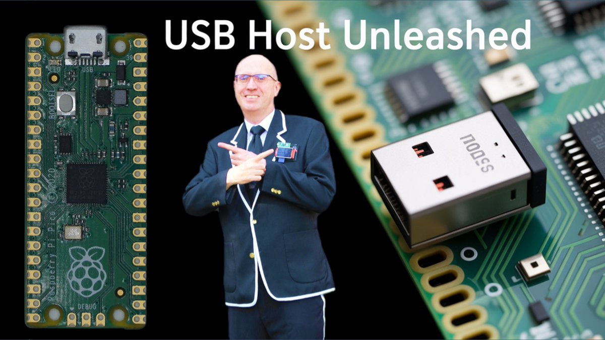 DrJonEA's tweet image. USB Host: Enabling Pico to Pico communication over USB! Raspberry Pi Pico engineers, you need this technique in your toolbox.
youtube.com/shorts/XpdbW-0…
#rp2040 #rp2350 #raspberrypipico #raspberrypipico2 #pico2 #iot #microcontroller #clang #cpplang  #tinyusb #usbhost