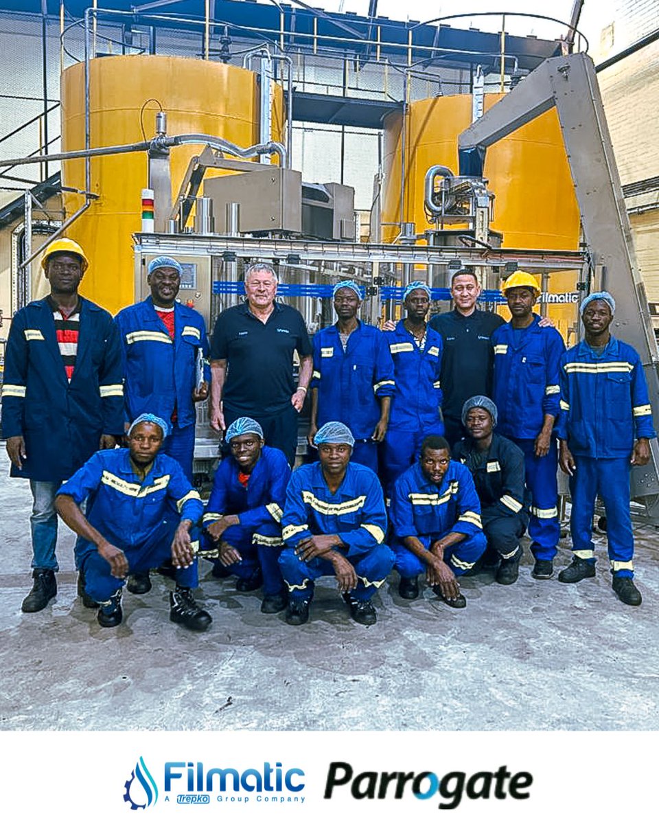 Good news travels fast - and this time, it’s from Parrogate in Zambia! 

Our team delivered and commissioned a fully automated edible oil filling line, a system designed to run reliably, efficiently, and consistently for many years to come. 

Reliable packaging systems. Proud