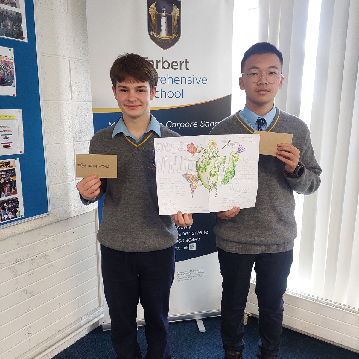 Well done to everyone involved — Tarbert Comprehensive is truly  highlighting the importance of  our motto: “A healthy mind in a healthy body'.