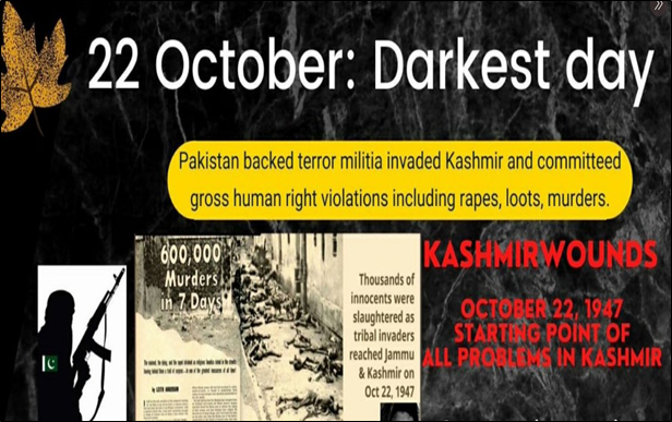 Sailo1India's tweet photo. Even decades later, Pakistan refuses to acknowledge its responsibility for mass killings and abductions.  #Oct22BlackDay https://t.co/X5xu6ika5a