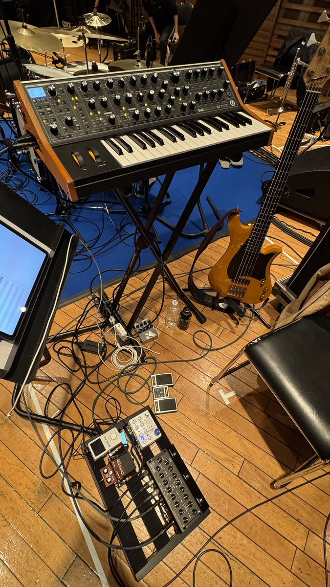 bandybasss's tweet image. RH
シンベも体に馴染んできました

#moog #bacci