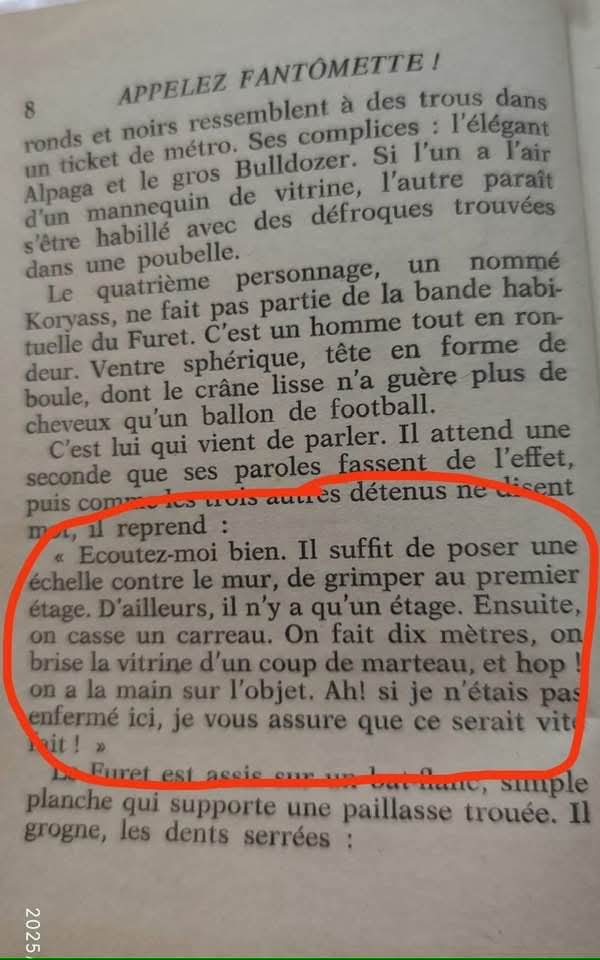 "Fantômette" lecture d enfance... 🤪