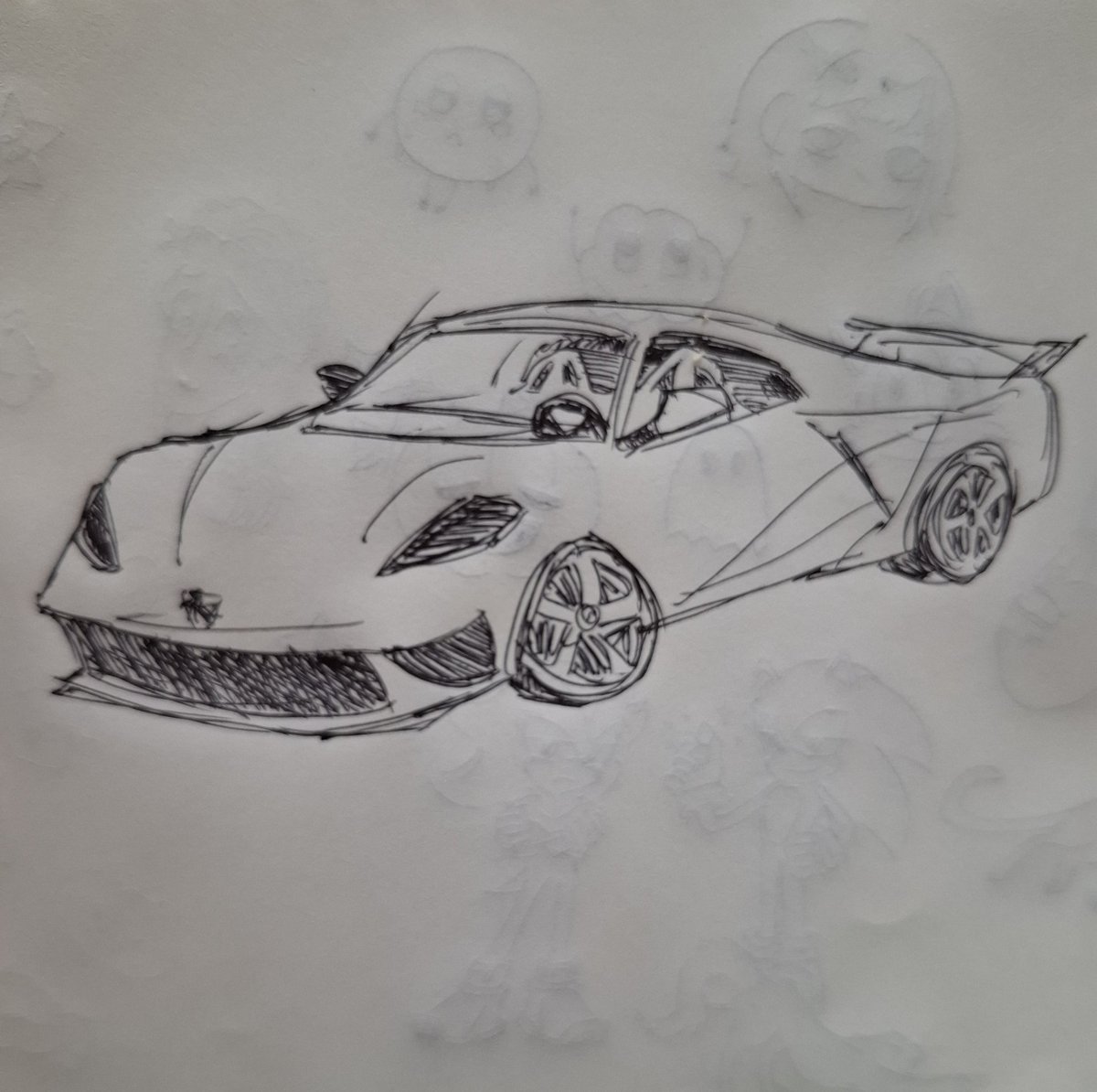 some doodles from class
(sonic's holding a chicken nugget lol)
#sonic #shadow #sonadow #sportscar #car