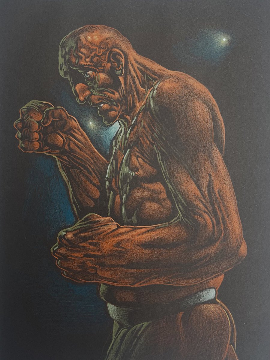 der_haroutunian's tweet image. NEW IN THE GALLERY

Peter Howson OBE ‘A Pugilist’

derharoutuniangallery.com/product-page/p…

#peterhowson #derharoutuniangallery #pugilist #fighter