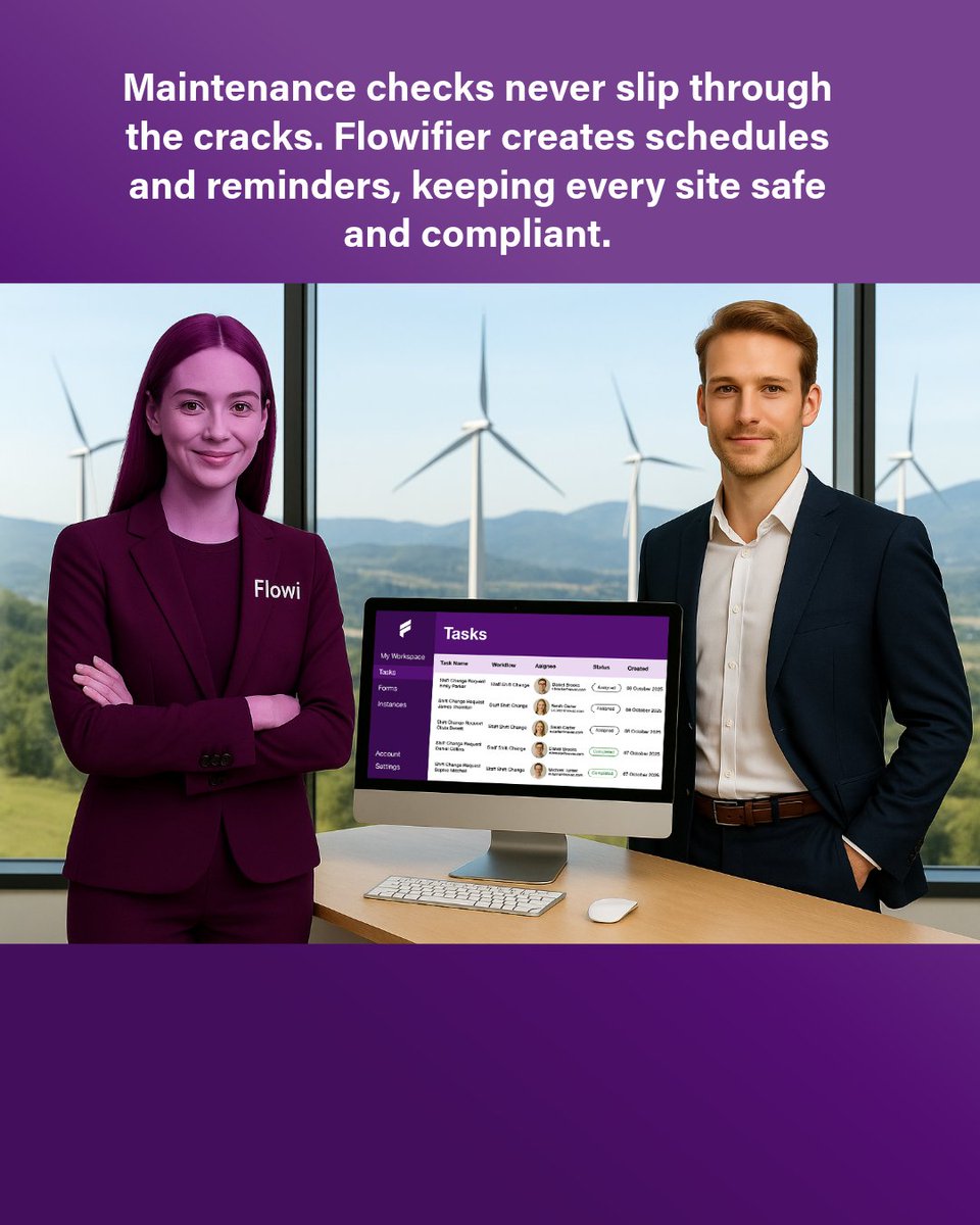 flowifier's tweet photo. So should the systems that power it.

Flowifier helps energy teams move beyond dashboards and connect field, control, and management in real time.
⚡ Less chaos. More flow.

#EnergySector #DigitalTransformation #ProcessAutomation #SmartOperations #Flowifier https://t.co/kUvfvKHaJC