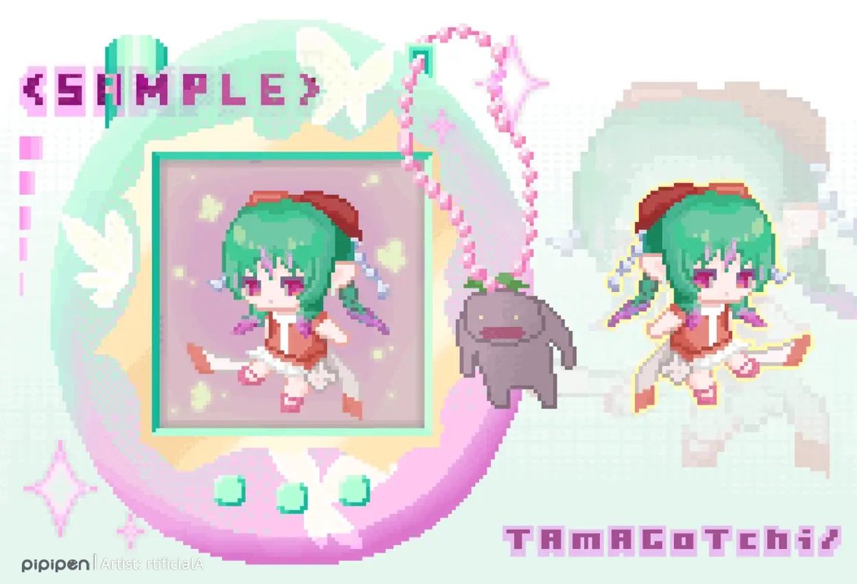 pipipen_en's tweet image. \ ♪ Service Picks ♪ /
■ cookie 👇
pipipen.com/service/1517
■ Pixel Tamagotchi 👇
pipipen.com/service/1536
#pipipen #digitalart #commission #commissionsopen