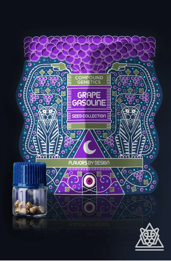 次回入荷商品を準備中です。
Compound Geneticsの新商品👉
-Eye CandyコレクションからMr. Jones
-Grape GasコレクションからCellar Stash
そして定番のMarshmellow OG🌱
パッケージが美しいですね。

リクエストのあったParadise seedsのSensi StarとIceCreamも入荷します。