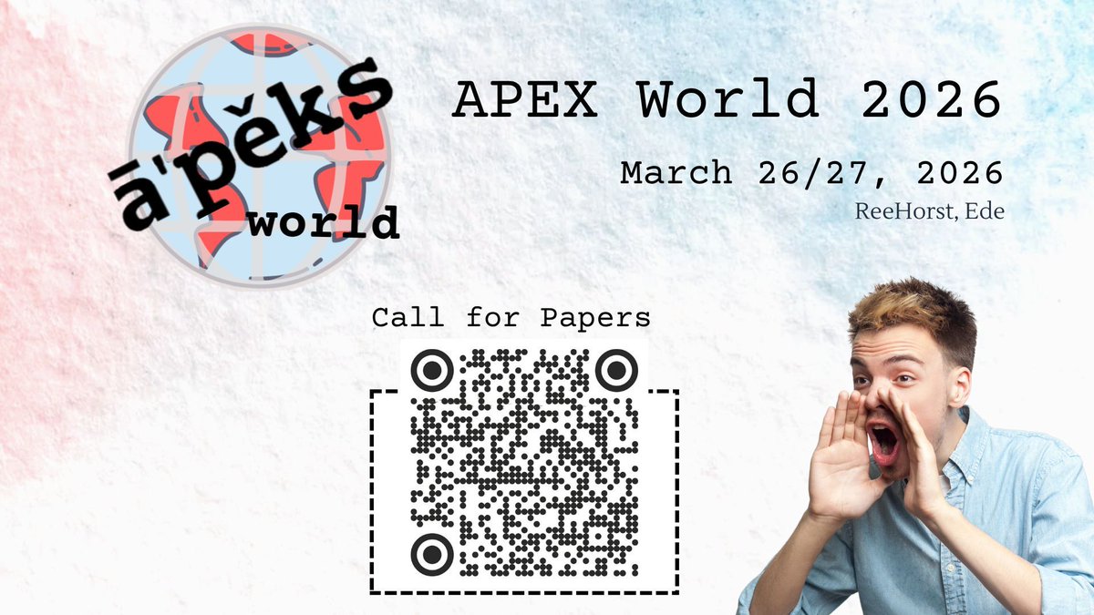 Do you want to be part of the 16th edition of APEX World? 
Show your APEX expertise to the community! We are seeking presentations for all skill levels, from novices to seasoned professionals, and everything in between. 

👉 Visit buff.ly/dJc3ogC to submit - before Dec 1.